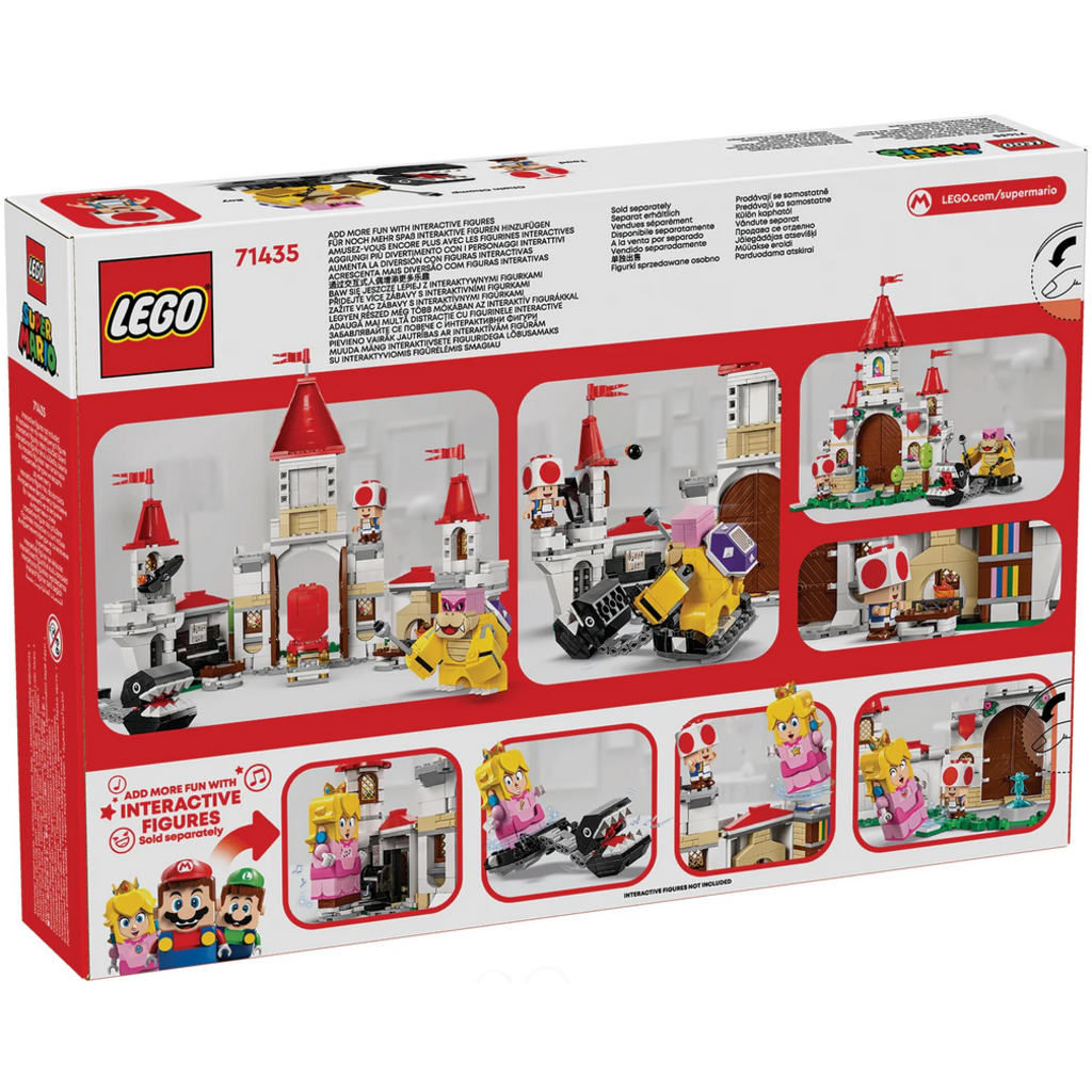 LEGO BATTLE WITH ROY AT PEACH'S CASTLE