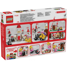 LEGO BATTLE WITH ROY AT PEACH'S CASTLE
