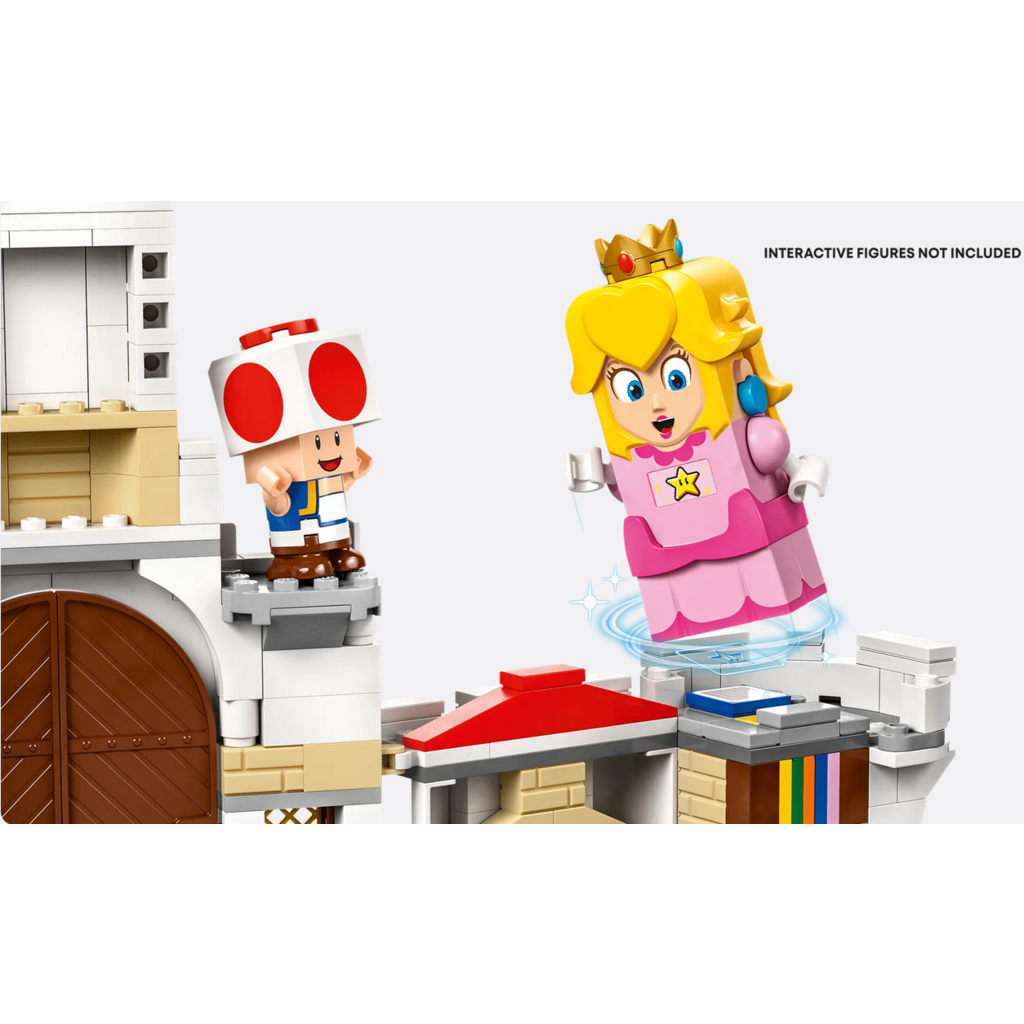 LEGO BATTLE WITH ROY AT PEACH'S CASTLE