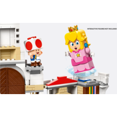 LEGO BATTLE WITH ROY AT PEACH'S CASTLE
