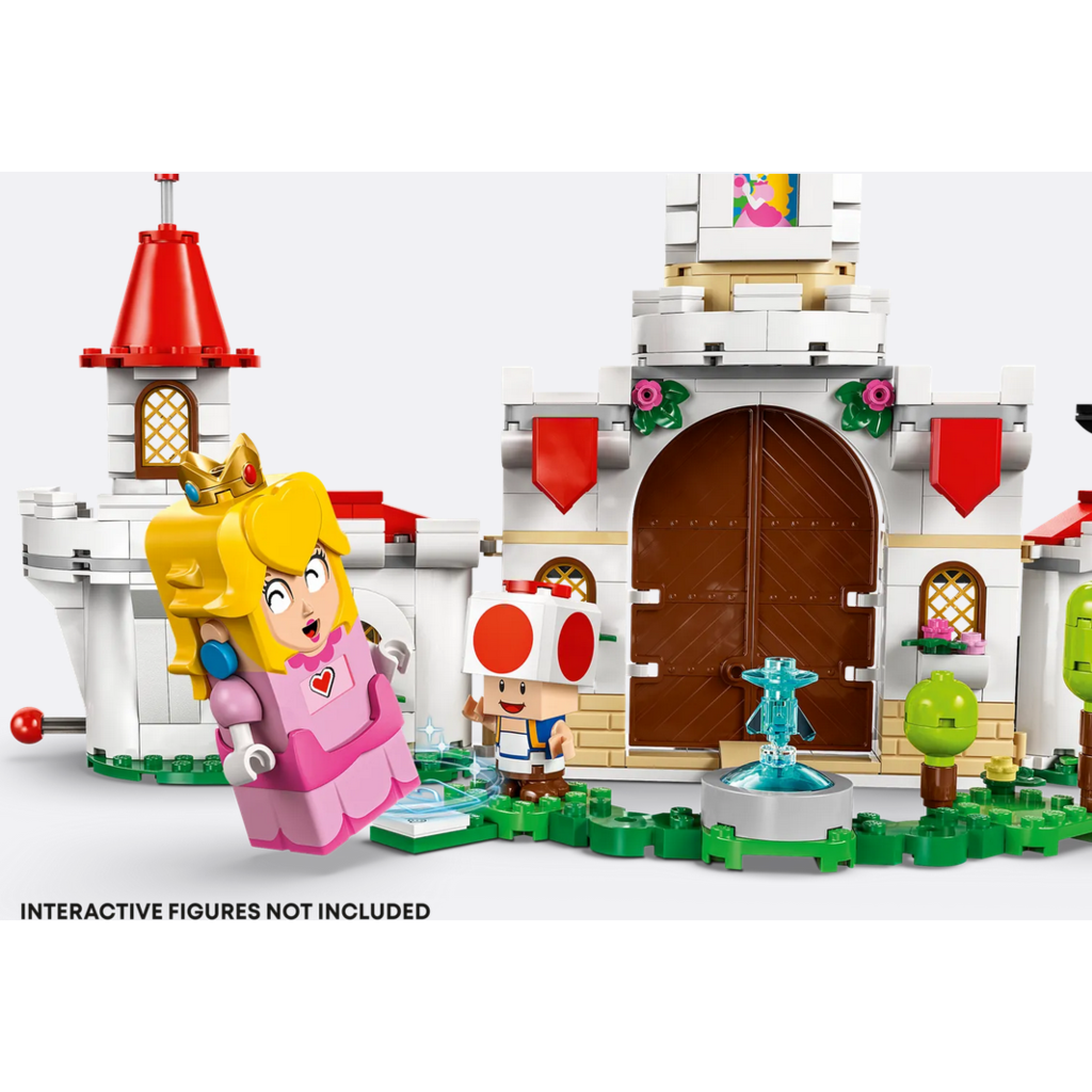 LEGO BATTLE WITH ROY AT PEACH'S CASTLE