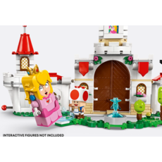 LEGO BATTLE WITH ROY AT PEACH'S CASTLE