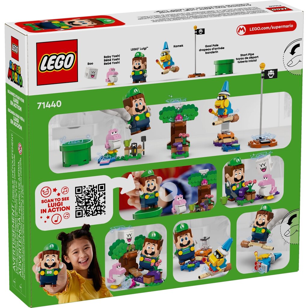 LEGO ADVENTURES WITH INTERACTIVE LEGO LUIGI