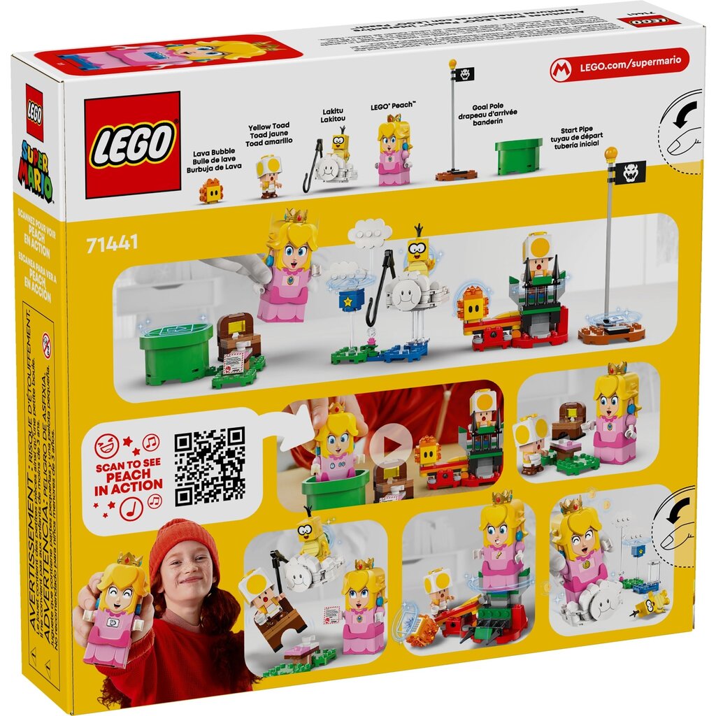 LEGO ADVENTURES WITH INTERACTIVE LEGO PEACH