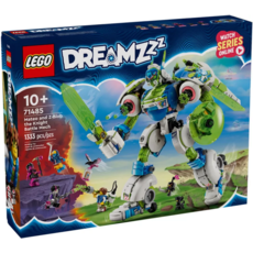 LEGO MATEO AND Z-BLOB THE KNIGHT BATTLE MECH