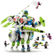 LEGO MATEO AND Z-BLOB THE KNIGHT BATTLE MECH