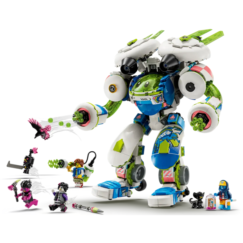 LEGO MATEO AND Z-BLOB THE KNIGHT BATTLE MECH