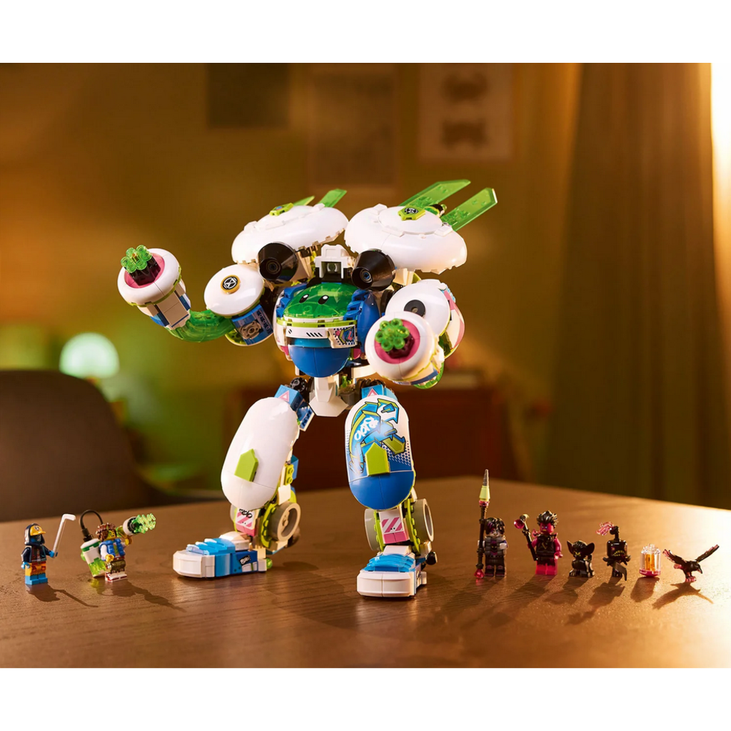 LEGO MATEO AND Z-BLOB THE KNIGHT BATTLE MECH