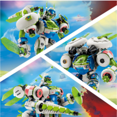 LEGO MATEO AND Z-BLOB THE KNIGHT BATTLE MECH