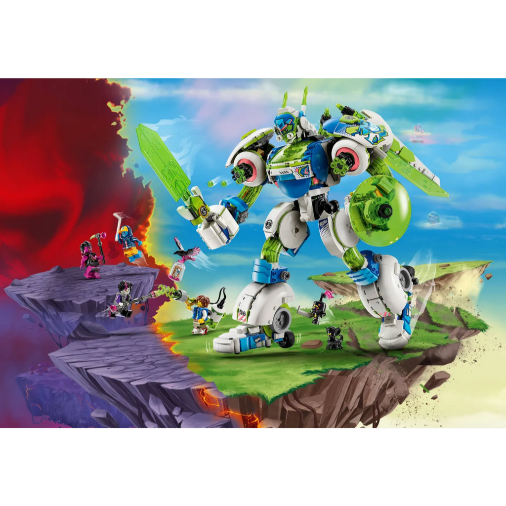 LEGO MATEO AND Z-BLOB THE KNIGHT BATTLE MECH