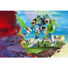 LEGO MATEO AND Z-BLOB THE KNIGHT BATTLE MECH