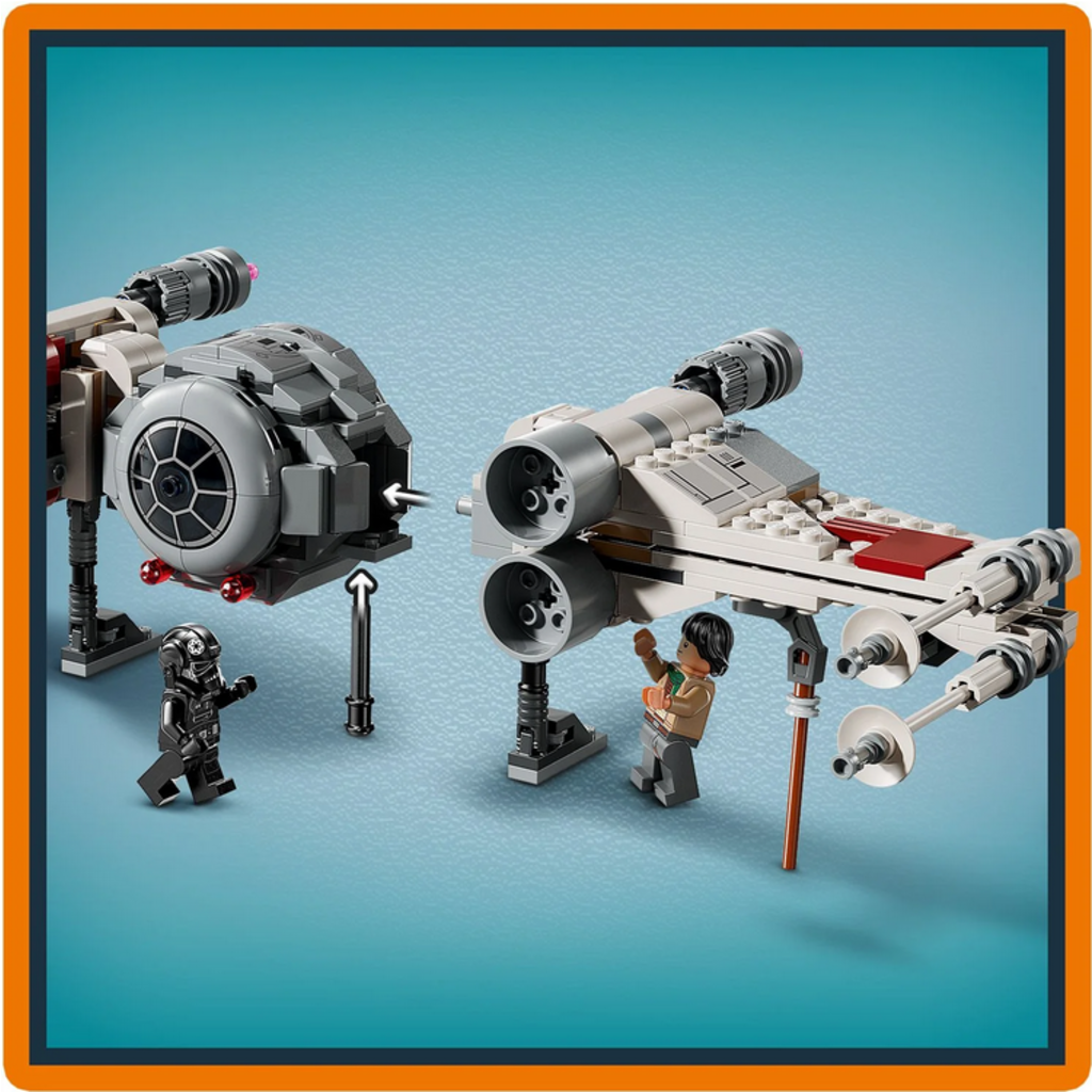 LEGO TIE FIGHTER & X-WING MASH-UP
