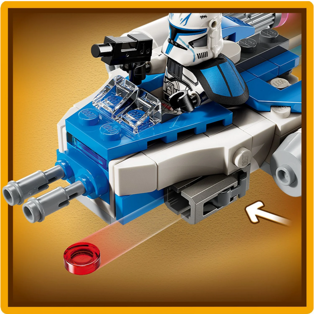 LEGO CAPTAIN REX Y-WING MICROFIGHTER
