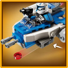 LEGO CAPTAIN REX Y-WING MICROFIGHTER