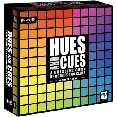 USAOPOLY HUES AND CUES BOARD GAME