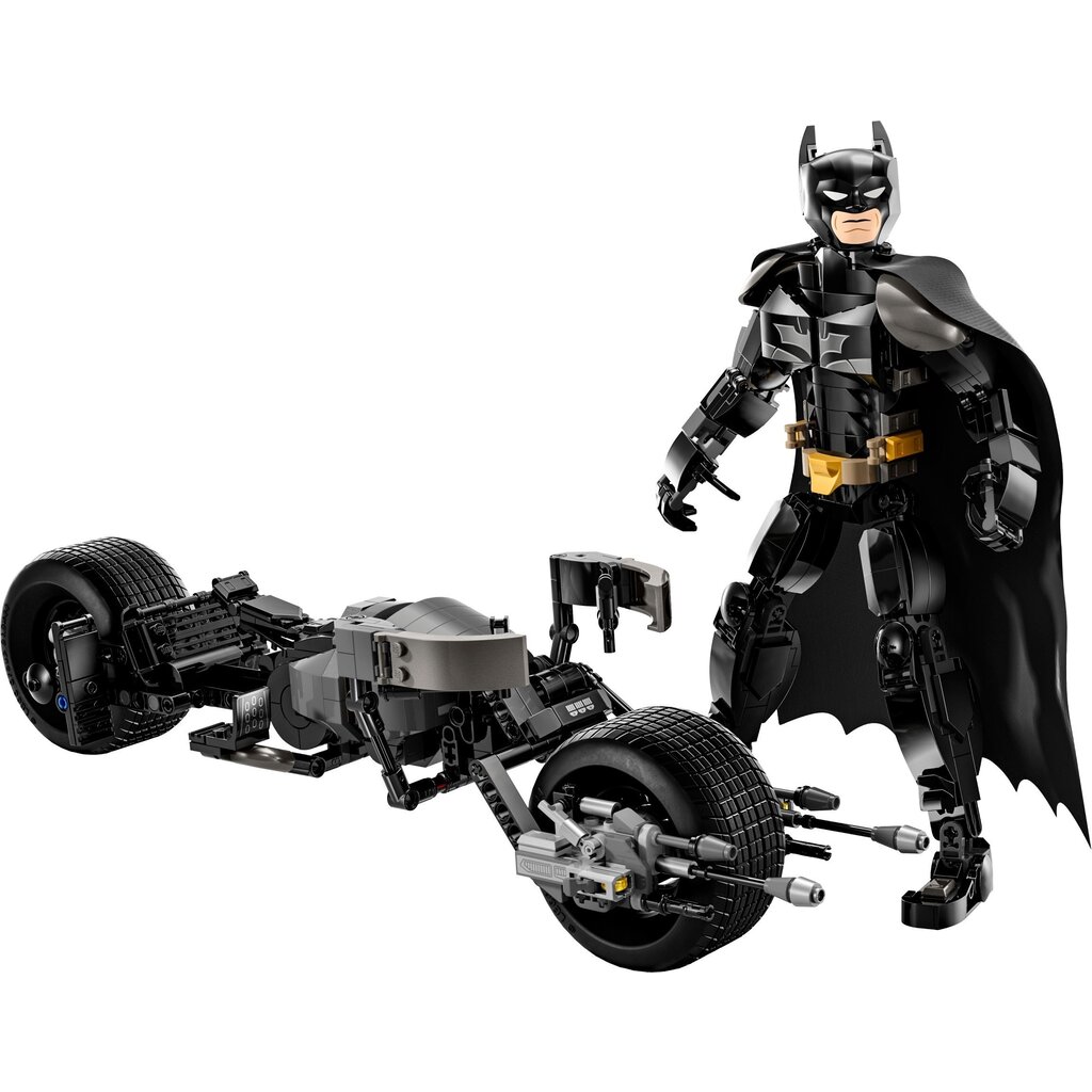 LEGO BATMAN CONSTRUCTION FIGURE AND THE BAT-POD BIKE