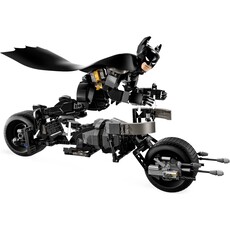 LEGO BATMAN CONSTRUCTION FIGURE AND THE BAT-POD BIKE
