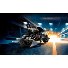 LEGO BATMAN CONSTRUCTION FIGURE AND THE BAT-POD BIKE