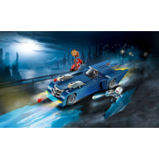 LEGO BATMAN WITH THE BATMOBILE VS. HARLEY QUINN AND MR. FREEZE