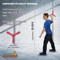 DUNCAN TOYS INDOOR BOOMERANG