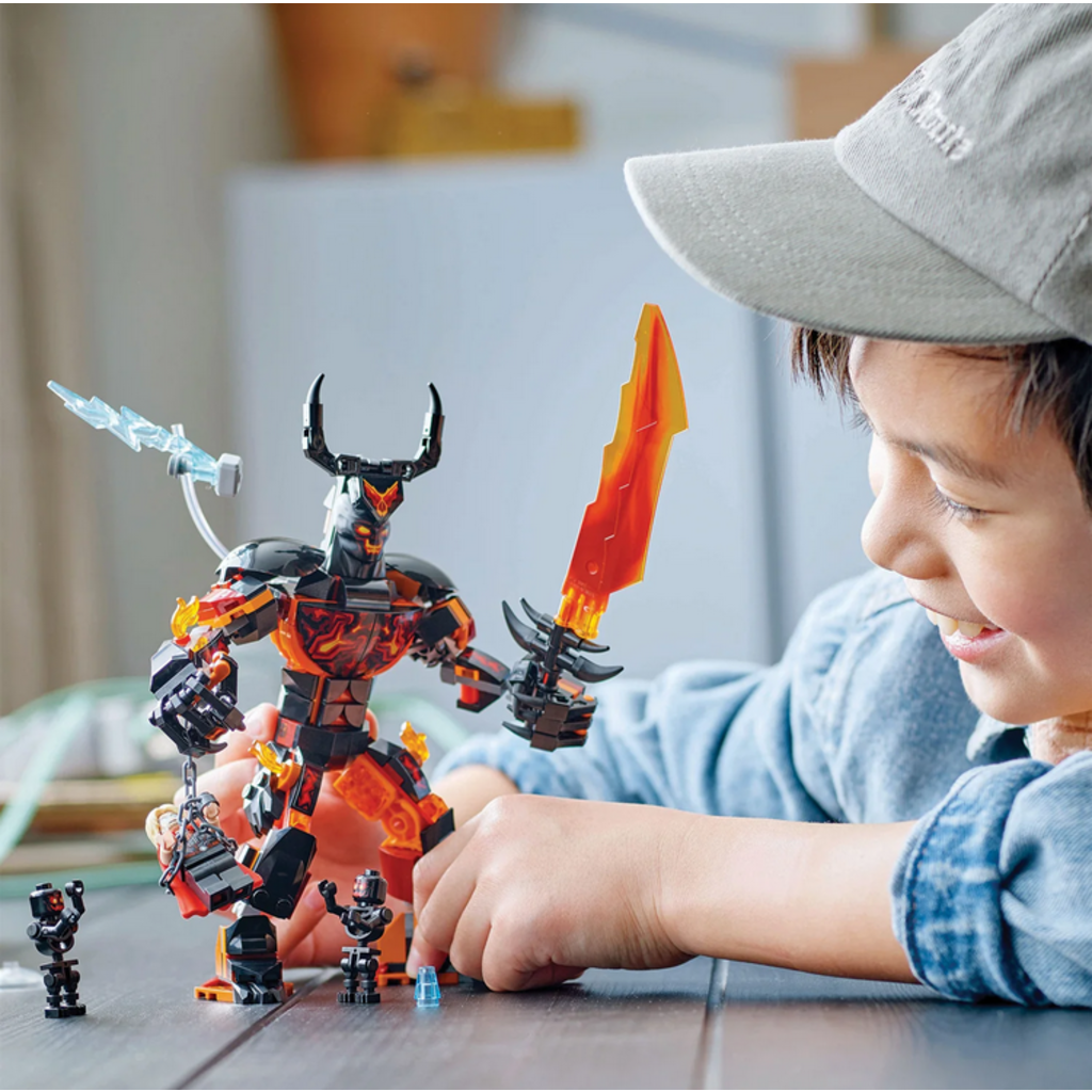 LEGO THOR VS SURTUR CONSTRUCTION FIGURE