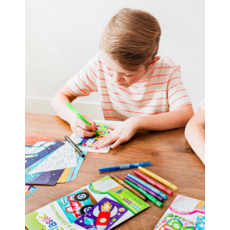OOLY FOIL-TASTIC FOIL ART & COLORING AWESOME ANIMALS