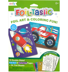 OOLY FOIL-TASTIC FOIL ART & COLORING GADGETS & GIZMOS**