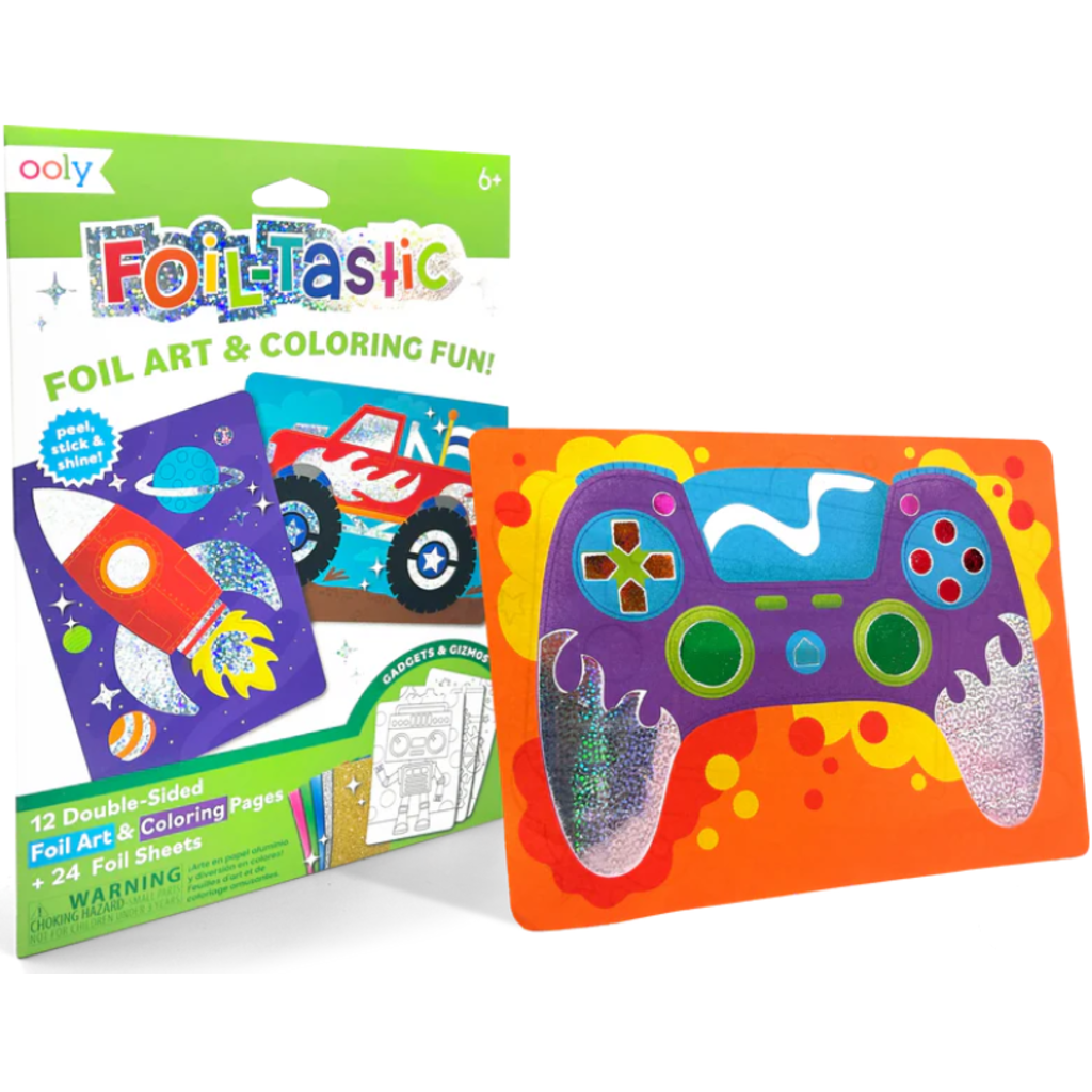 FOIL-TASTIC FOIL ART & COLORING GADGETS & GIZMOS - THE TOY STORE