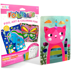 OOLY FOIL-TASTIC FOIL ART & COLORING WHIMSICAL WORLD
