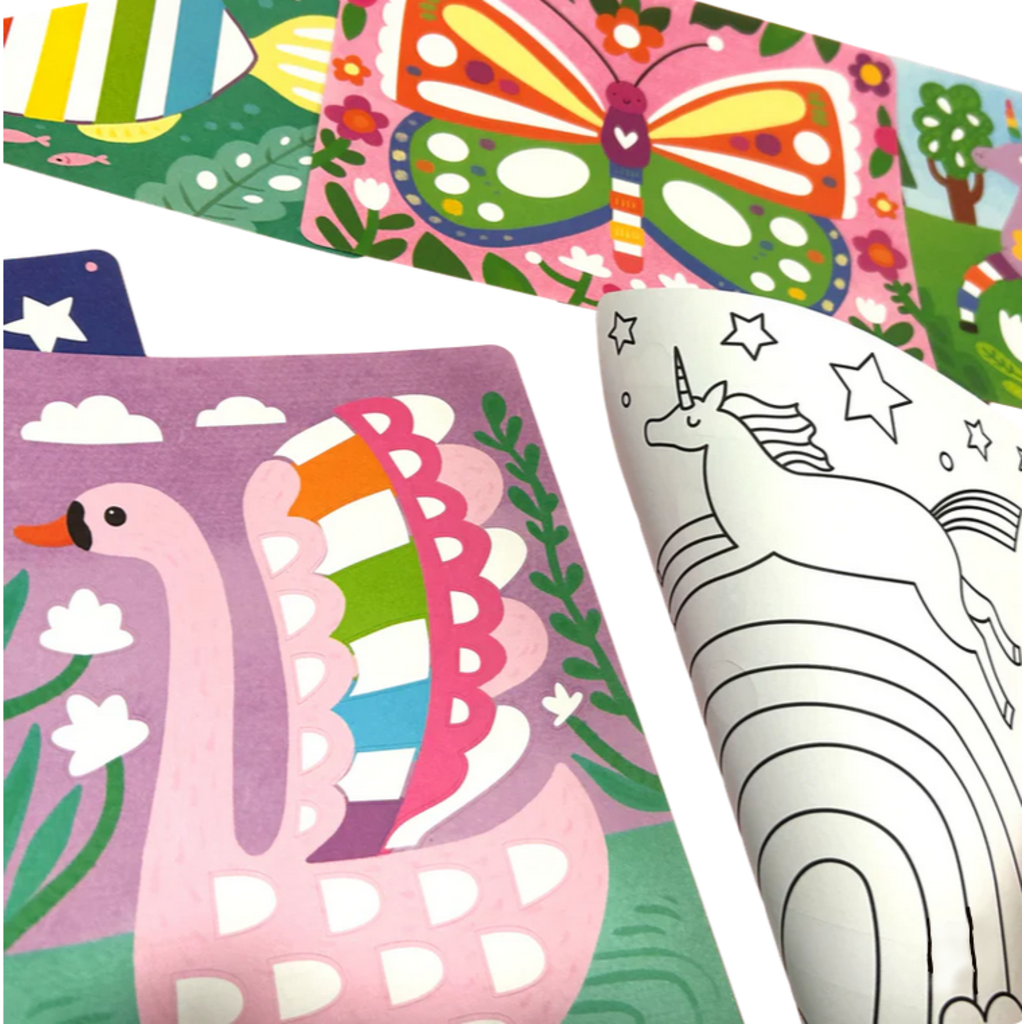 OOLY FOIL-TASTIC FOIL ART & COLORING WHIMSICAL WORLD