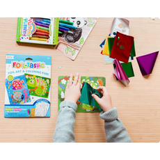 OOLY FOIL-TASTIC FOIL ART & COLORING WHIMSICAL WORLD