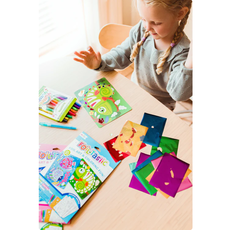 OOLY FOIL-TASTIC FOIL ART & COLORING WHIMSICAL WORLD