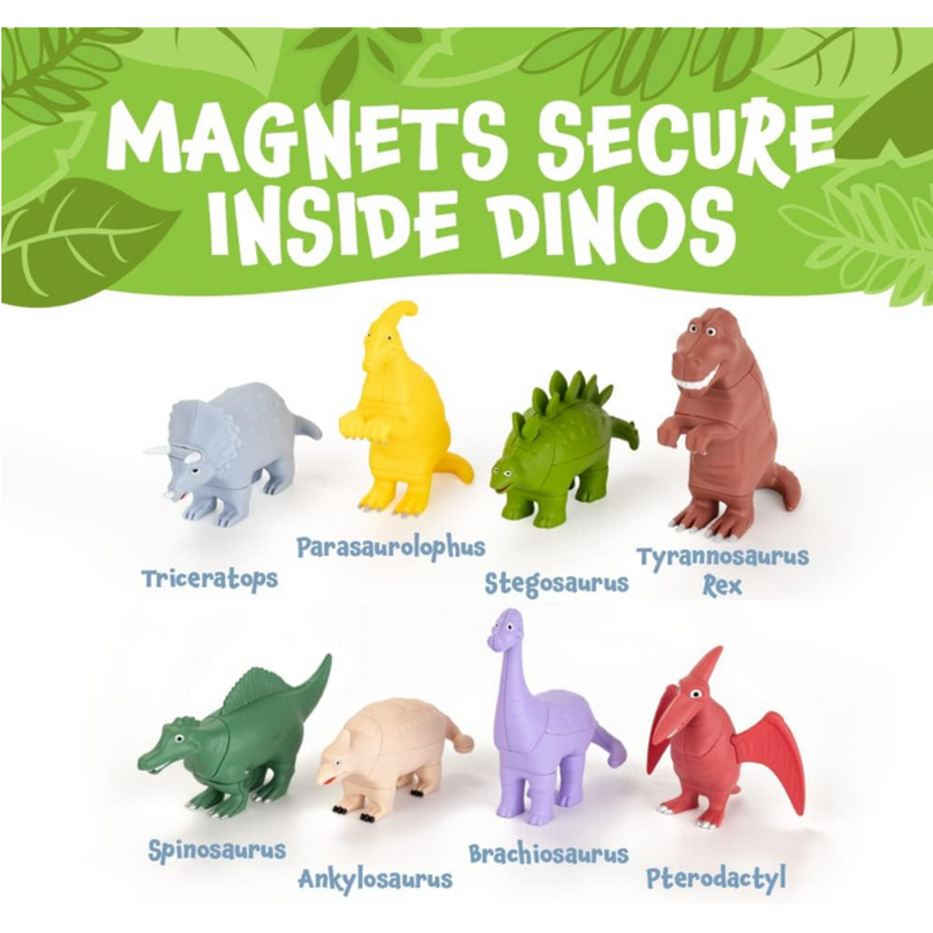 POPULAR PLAYTHINGS MINI MAGNETIC MIX OR MATCH DINOSAURS
