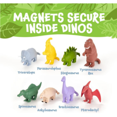 POPULAR PLAYTHINGS MINI MAGNETIC MIX OR MATCH DINOSAURS