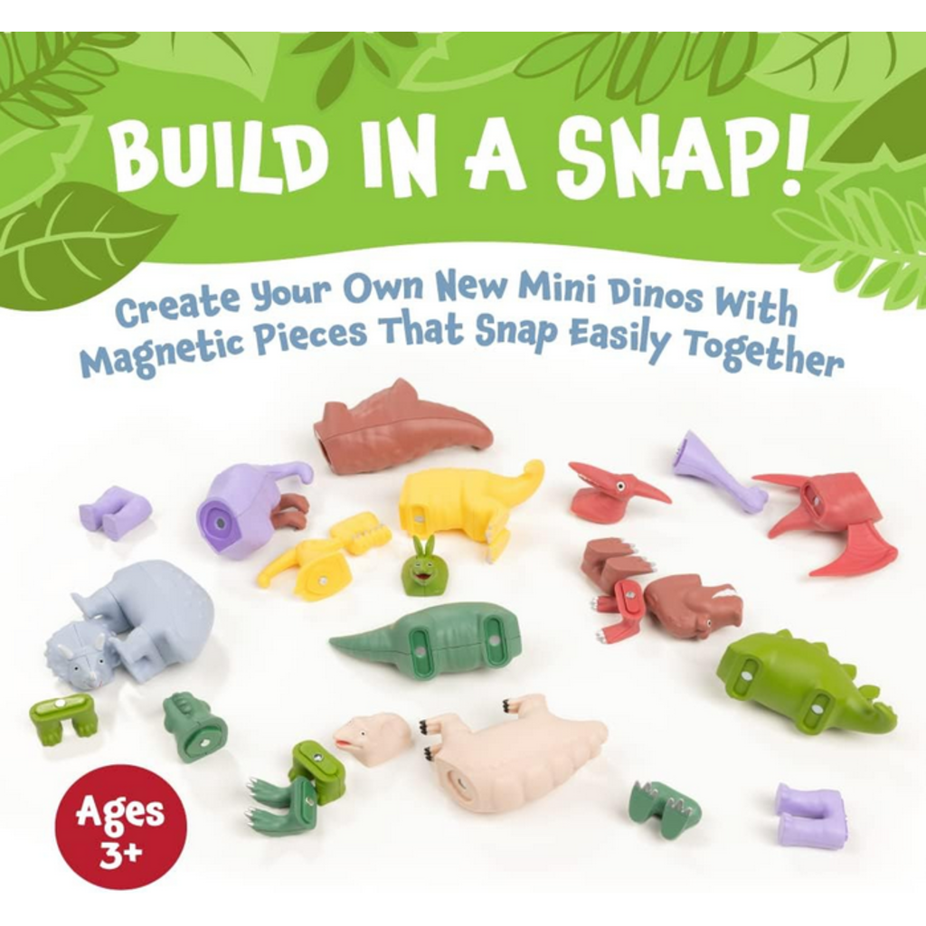 POPULAR PLAYTHINGS MINI MAGNETIC MIX OR MATCH DINOSAURS