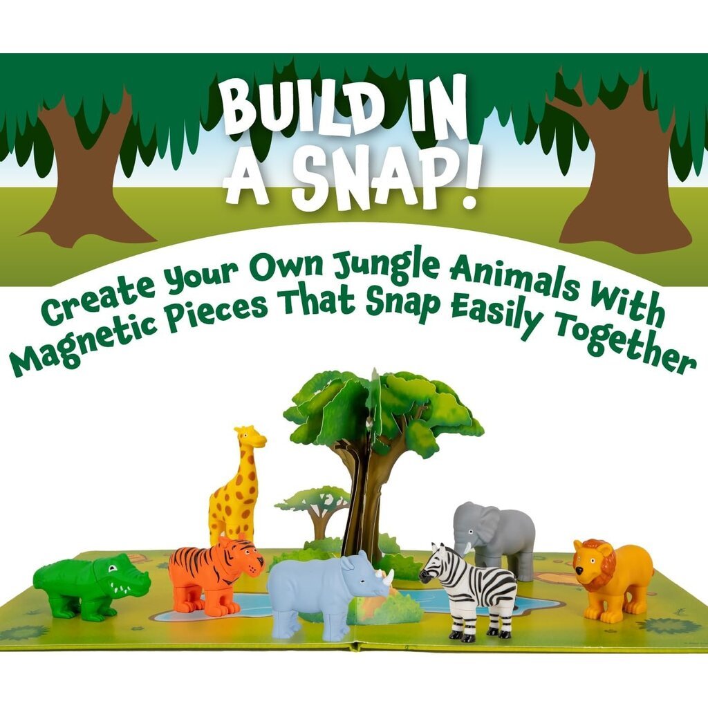 POPULAR PLAYTHINGS MINI MAGNETIC MIX OR MATCH JUNGLE ANIMALS