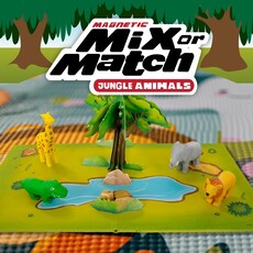 POPULAR PLAYTHINGS MINI MAGNETIC MIX OR MATCH JUNGLE ANIMALS