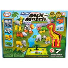 POPULAR PLAYTHINGS MINI MAGNETIC MIX OR MATCH JUNGLE ANIMALS