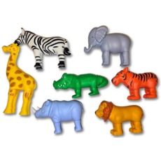 POPULAR PLAYTHINGS MINI MAGNETIC MIX OR MATCH JUNGLE ANIMALS
