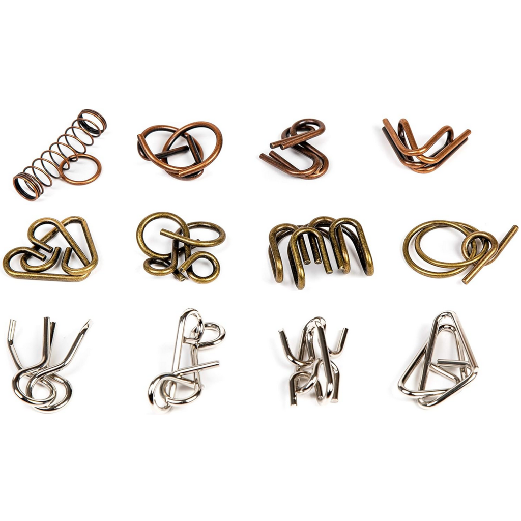 PROJECT GENIUS 12 ANCIENT METAL PUZZLES