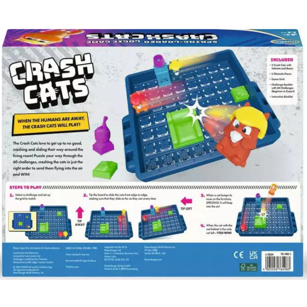 THINK FUN CRASH CATS GAME