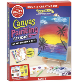 KLUTZ KLUTZ CANVAS PAINTING STUDIO