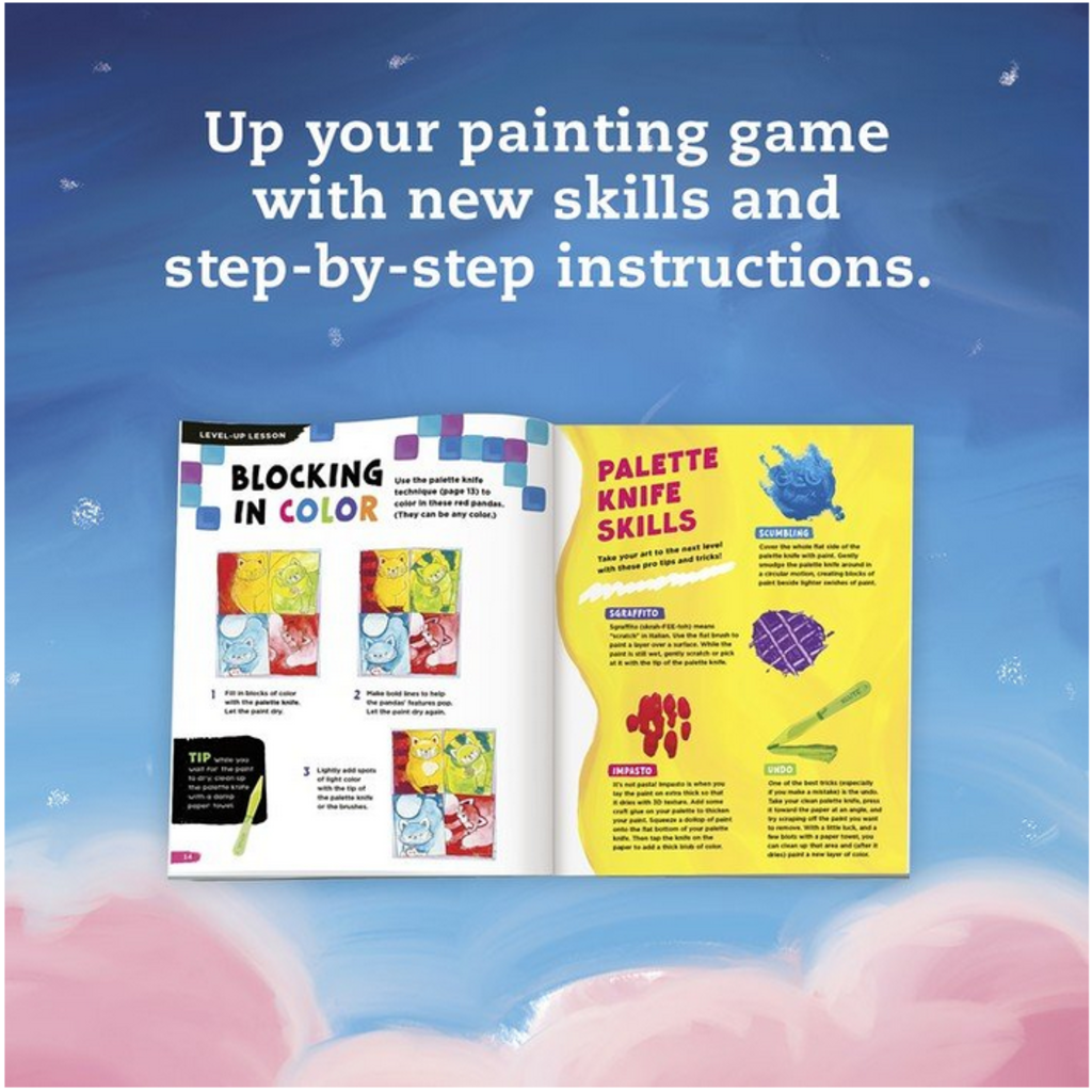 KLUTZ KLUTZ CANVAS PAINTING STUDIO