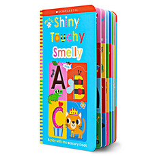 SCHOLASTIC MY BUSY SHINY TOUCHY SMELLY ABC BB SCHOLASTIC