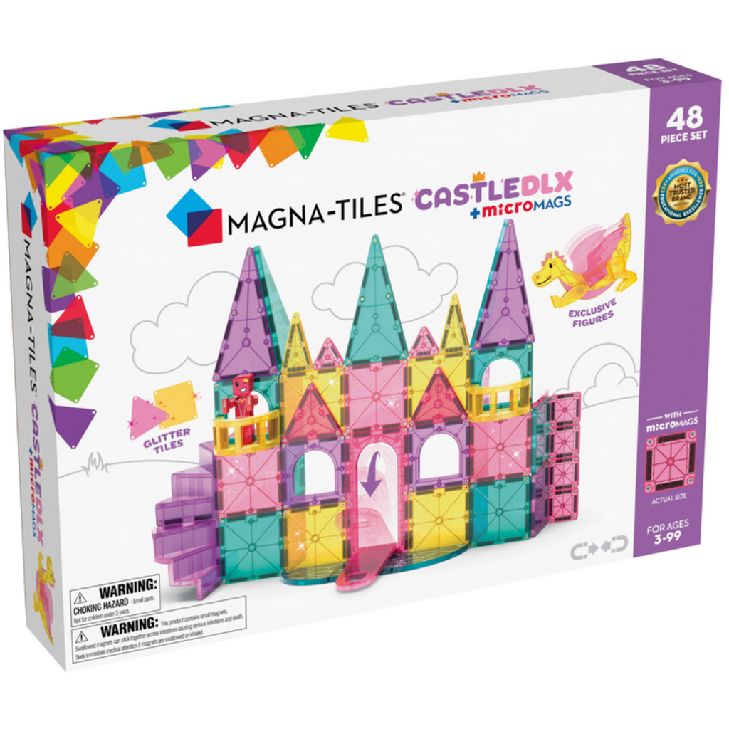 MAGNA-TILES MAGNA-TILES CASTLE DLX 48 PC SET