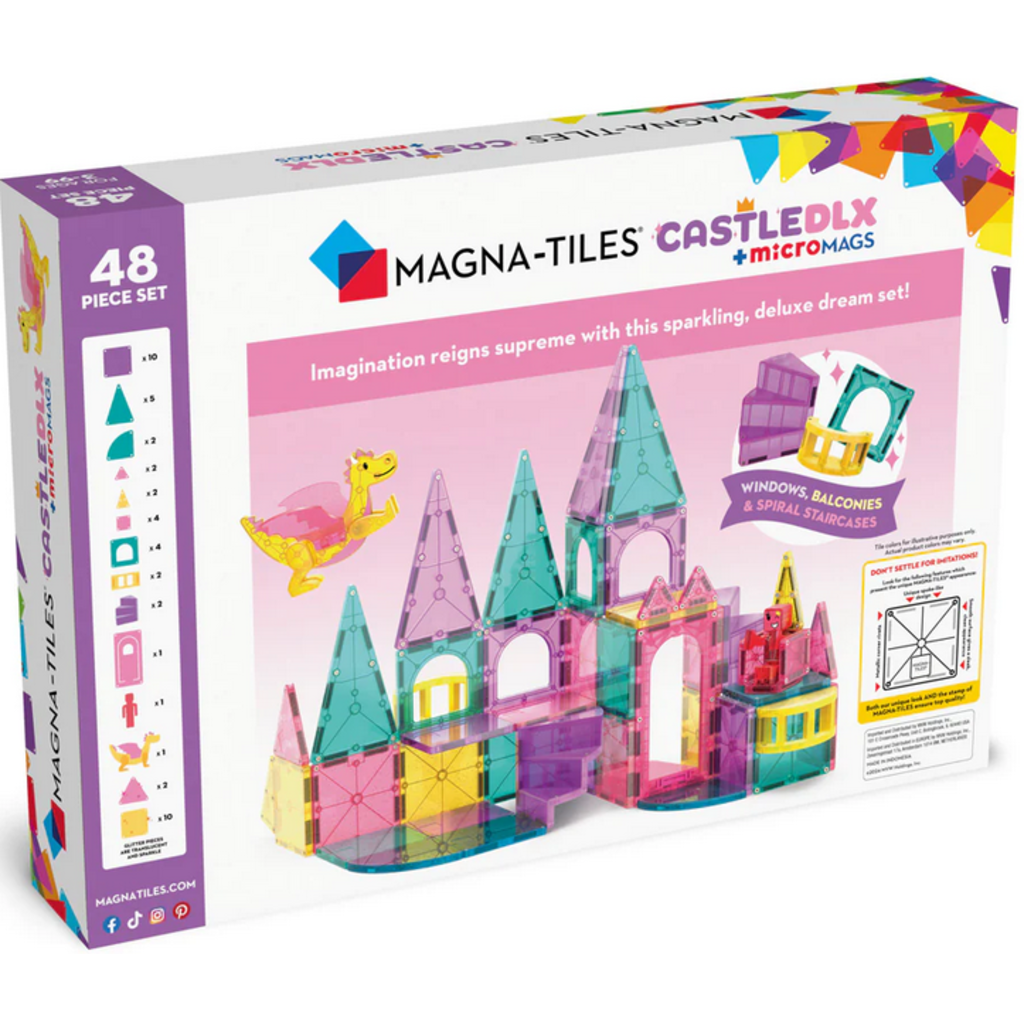 MAGNA-TILES MAGNA-TILES CASTLE DLX 48 PC SET