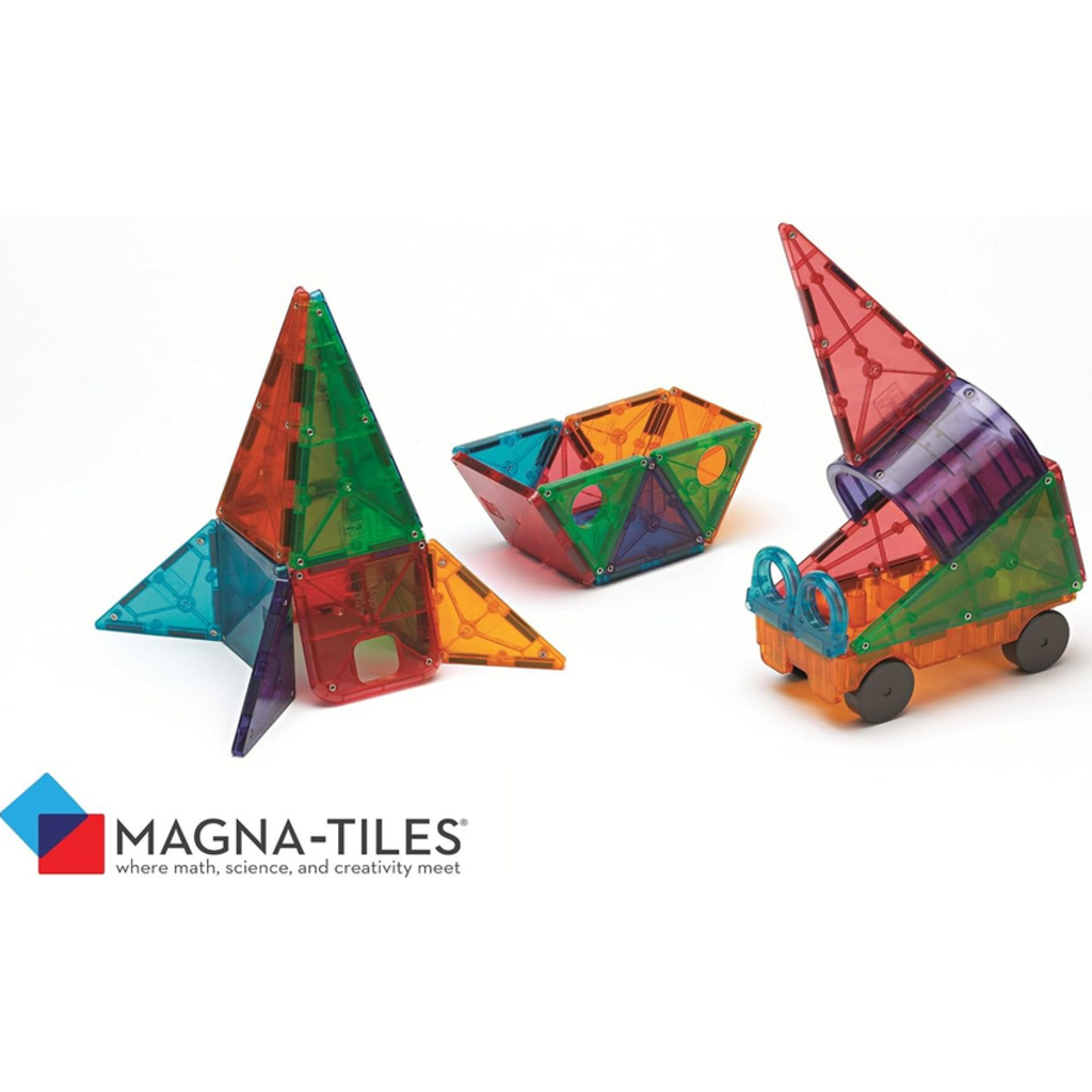 VALTECH! CO MAGNA-TILES CLASSIC CLEAR COLORS DX 48 PC SET*