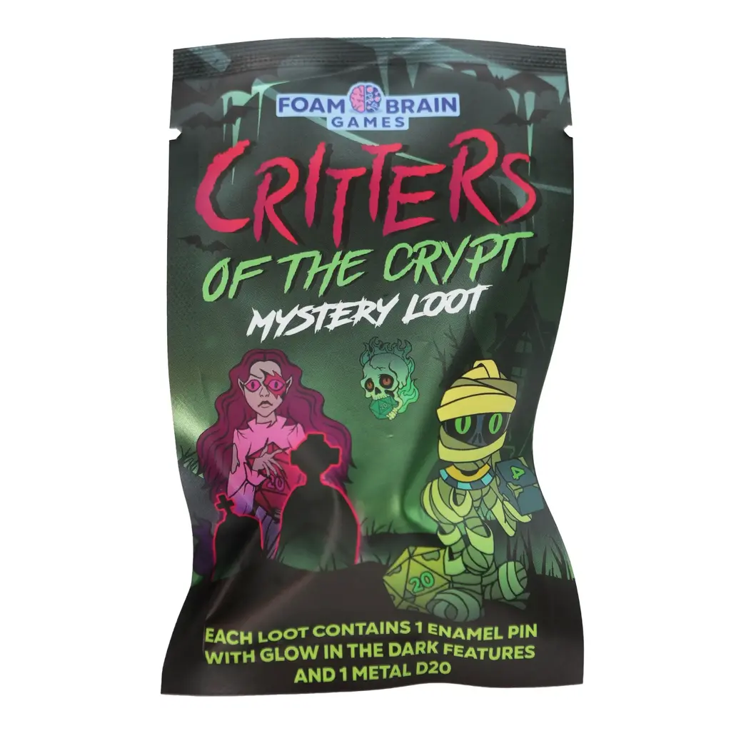 FOAM BRAIN WHOLESALE MYSTERY LOOT: CRITTERS OF THE CRYPT