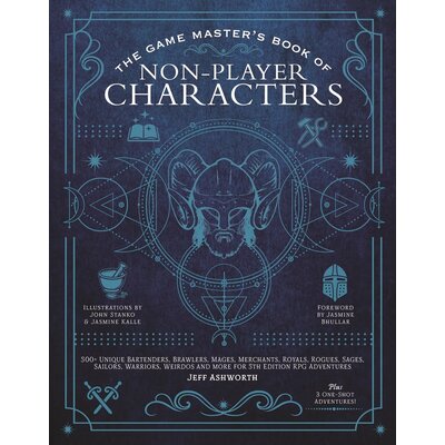 MEDIA LAB BOOKS GAME MASTER'S BOOK OF NON-PLAYER CHARACTERS HB ASHWORTH