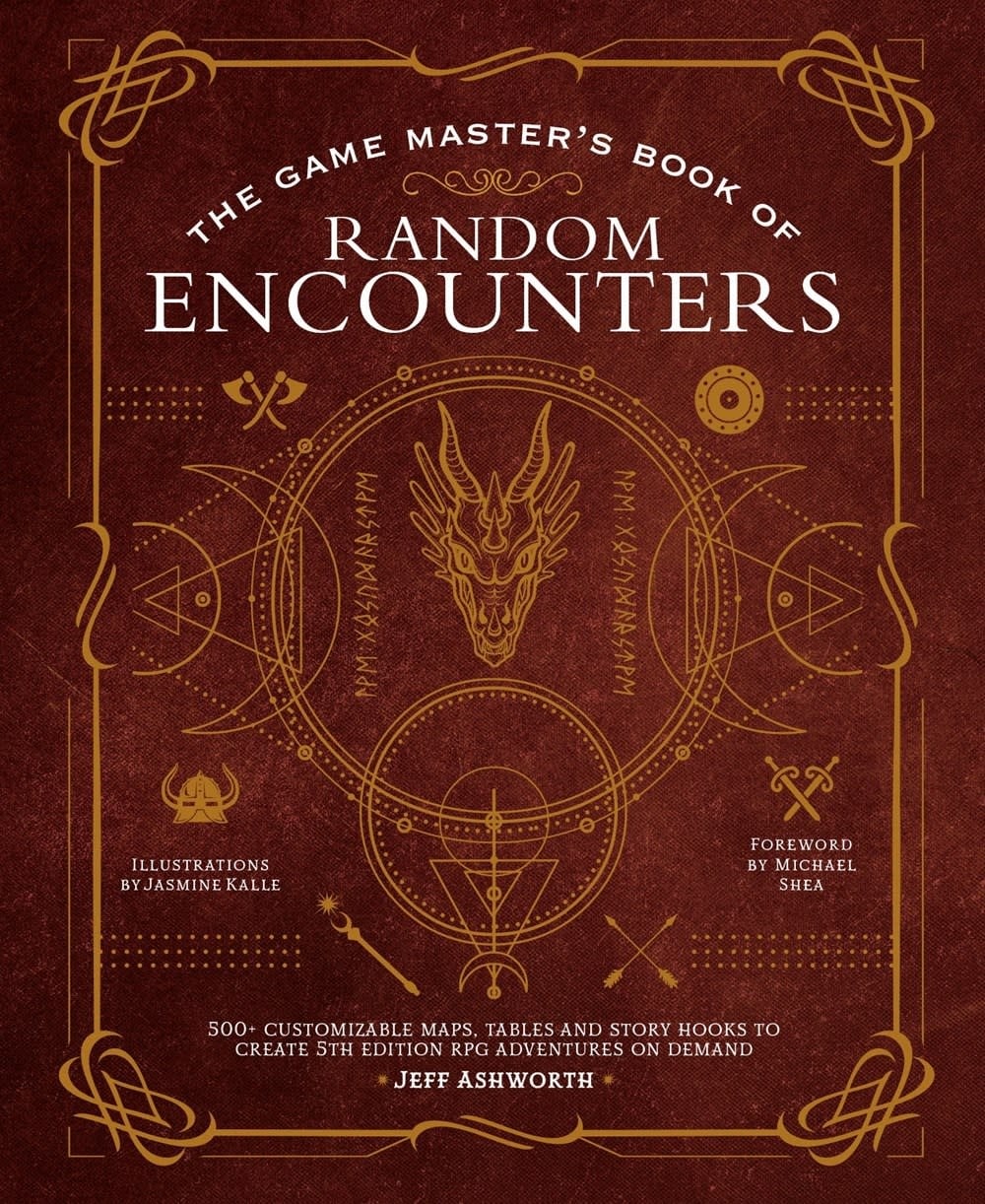 GAME MASTER'S BOOK OF RANDOM ENCOUNTERS HB ASHWORTH